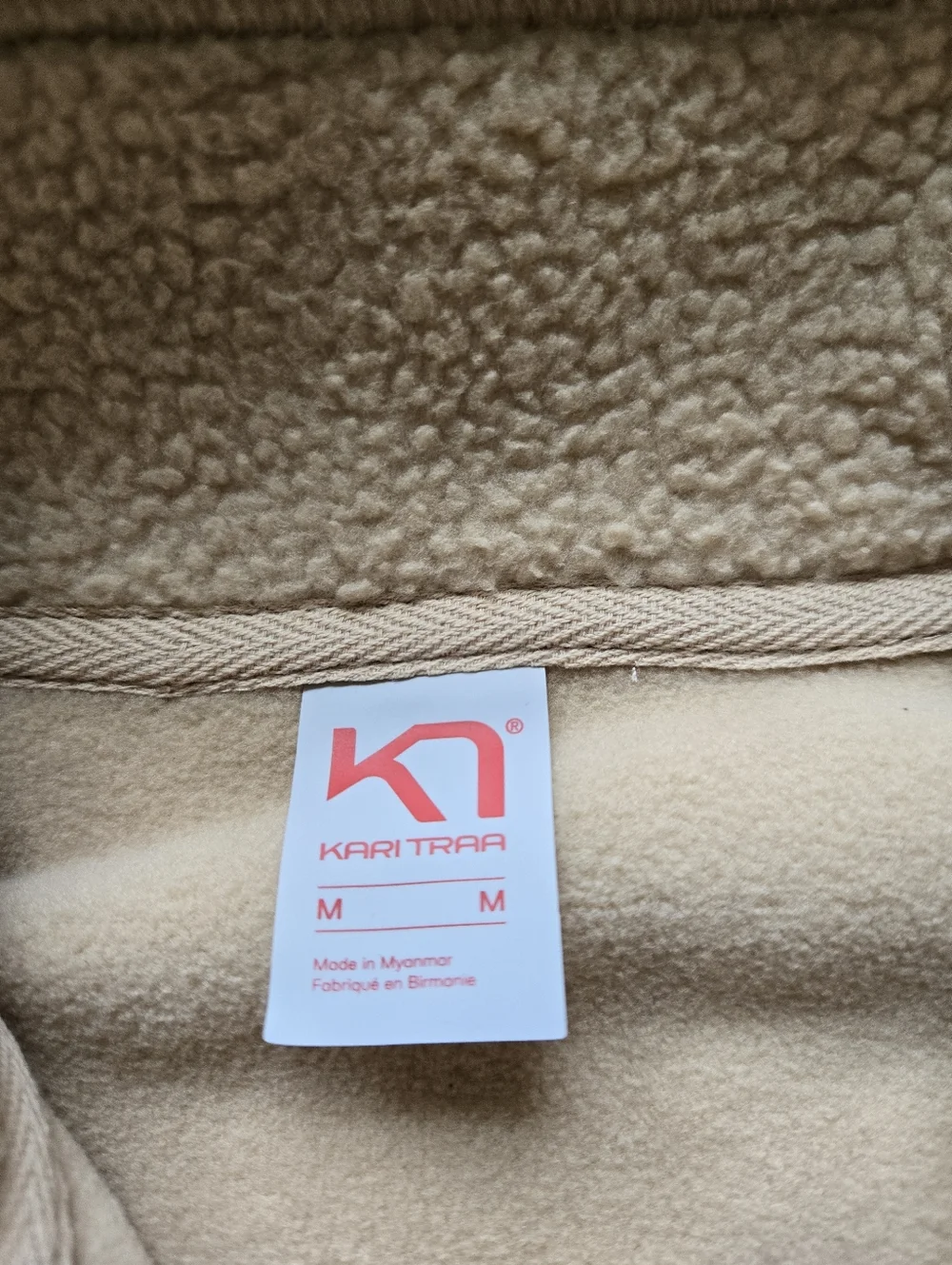 Kari Traa Rothe Vest Womens M Full Zip Oat - Picture 6 of 10